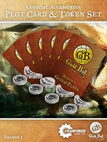 Guild Ball Plot Cards & Tokens Set Season 1 - Gifts for Geeks Leicester
