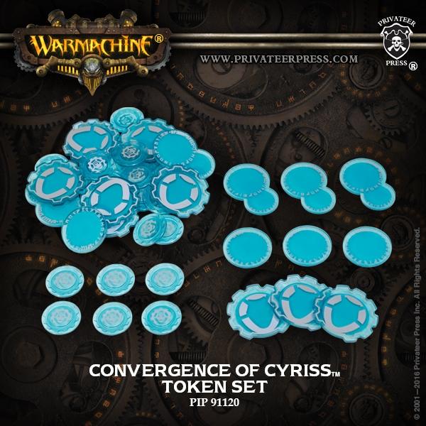 Warmachine Convergence of Cyriss: Token Set - Gifts for Geeks Leicester