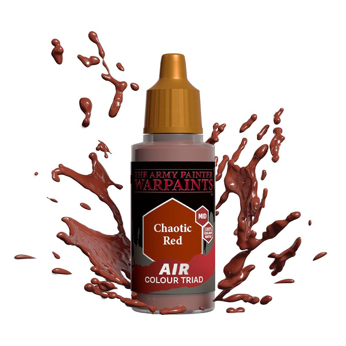 Warpaints Air: Chaotic Red - Gifts for Geeks Leicester