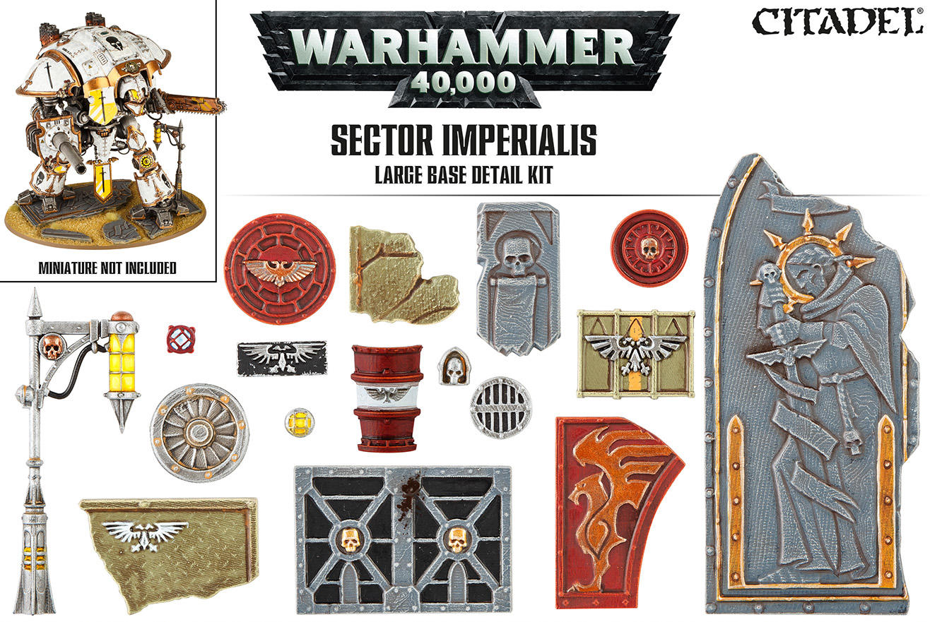 Sector Imperialis: Large Base Detail Kit thumbnail