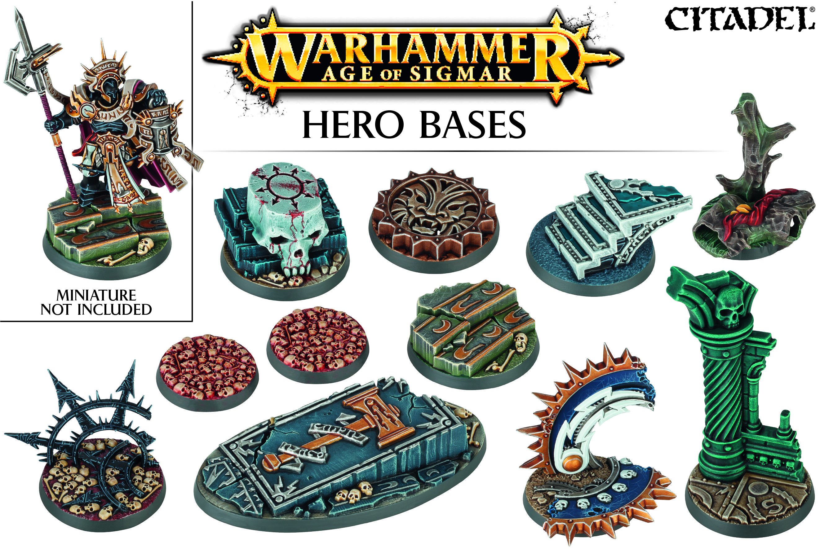Warhammer Age Of Sigmar Hero Bases - Gifts for Geeks Leicester