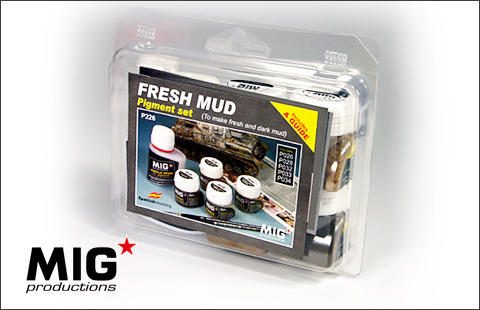 Mig Pigments - Fresh Mud Pigment Set thumbnail