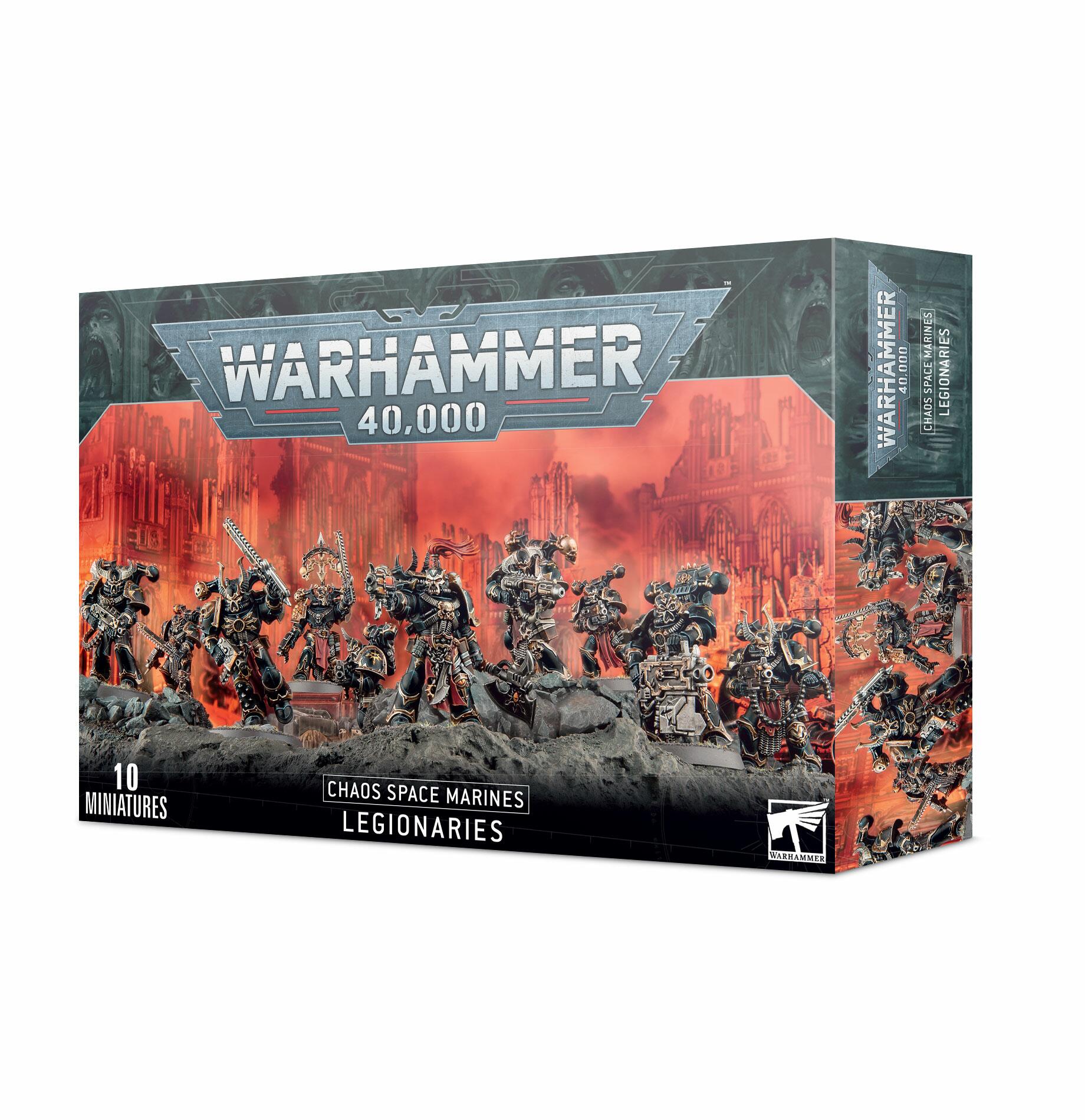 CHAOS SPACE MARINES: Legionaires (Previous Box Set) - Gifts for Geeks Leicester