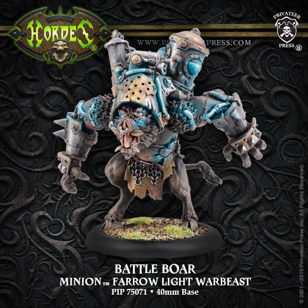 Minion Battle Boar PLASTIC thumbnail