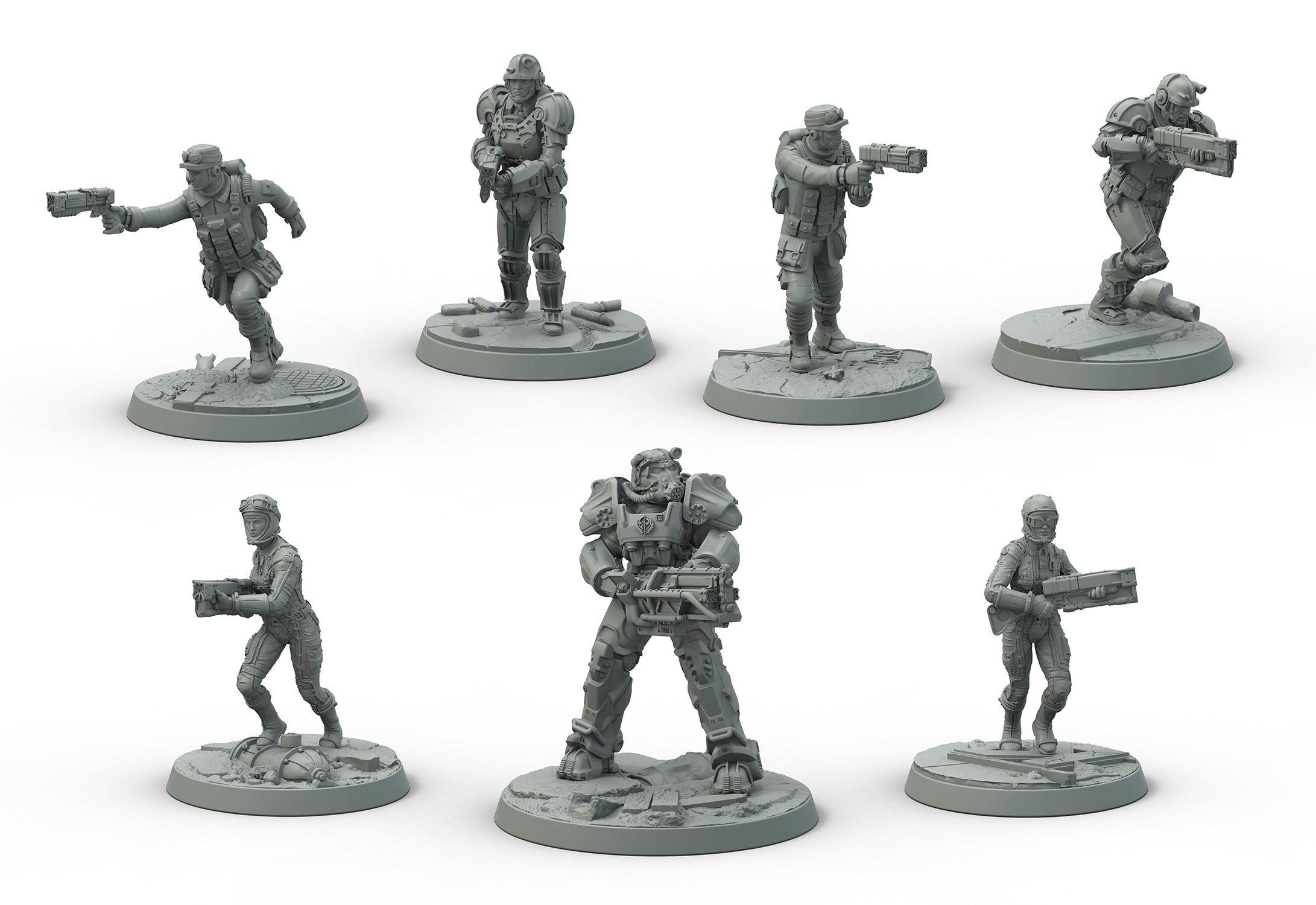 Fallout: Wasteland Warfare - Brotherhood of Steel Core Box thumbnail