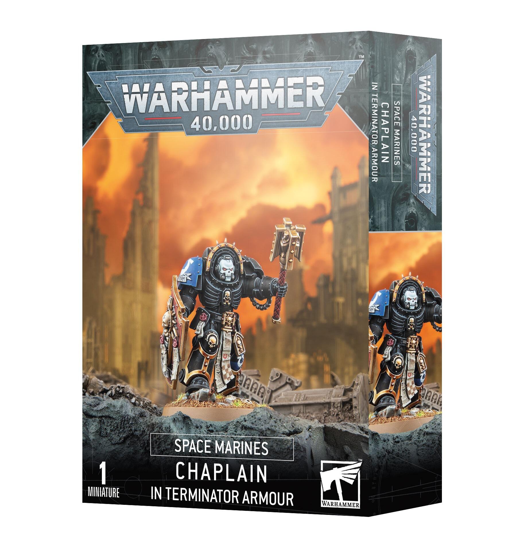 SPACE MARINES: CHAPLAIN IN TERMINATOR ARMOUR - Gifts for Geeks Leicester