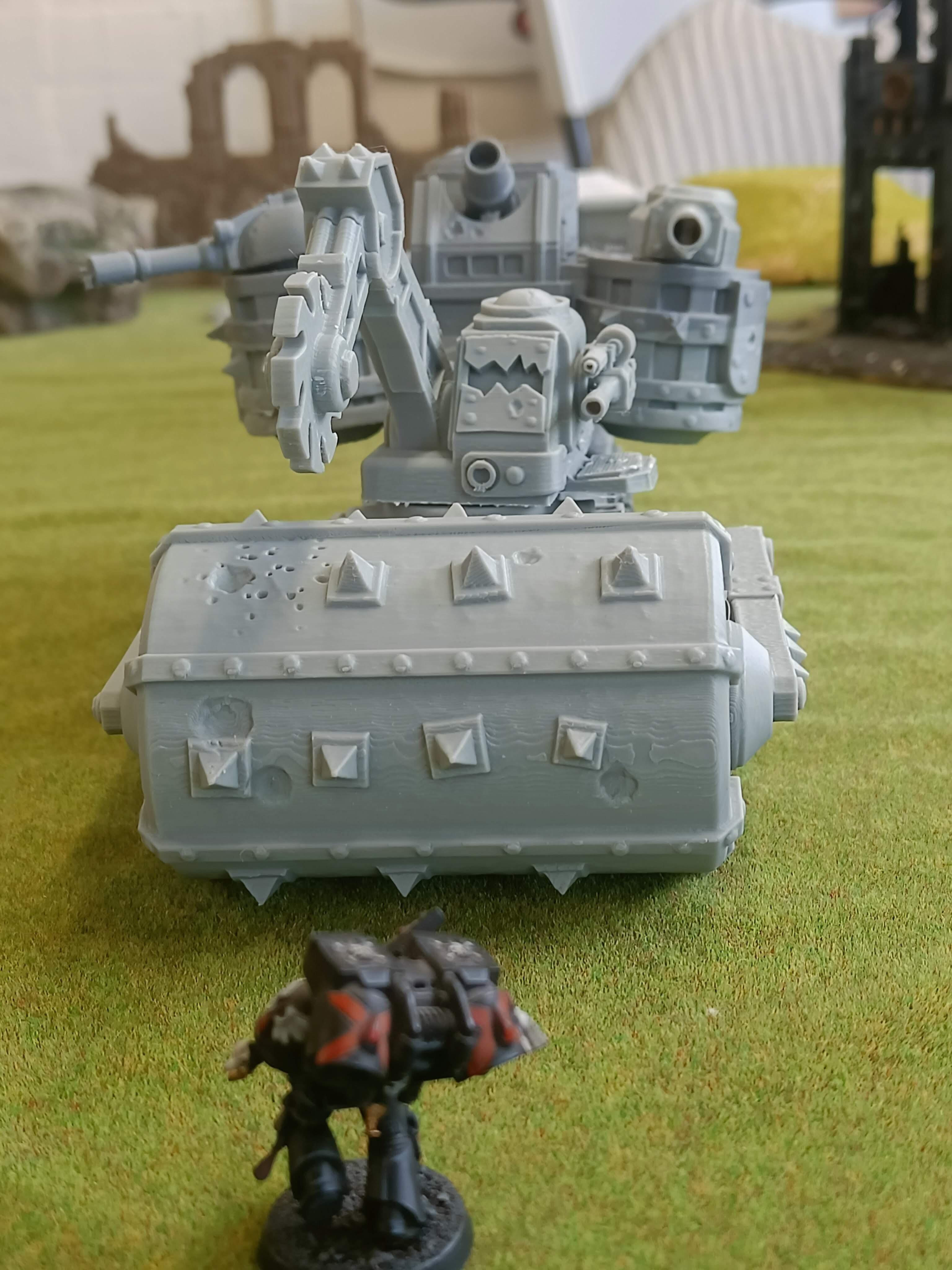 Orc or Dystopian Super Heavy Transport APC Truck Ver -2 - Gifts for Geeks Leicester
