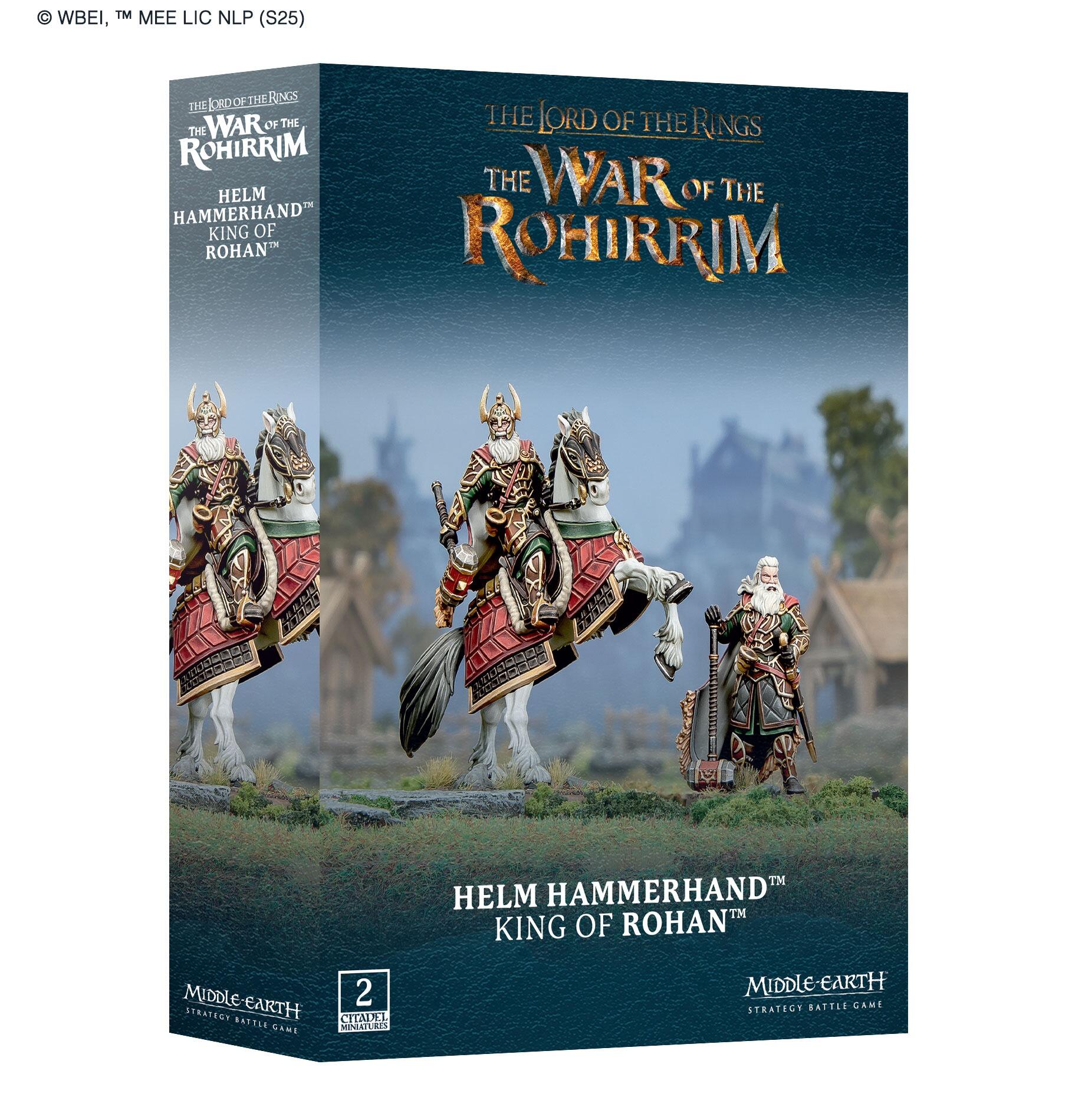 M-E SBG: HELM HAMMERHAND KING OF ROHAN - Gifts for Geeks Leicester