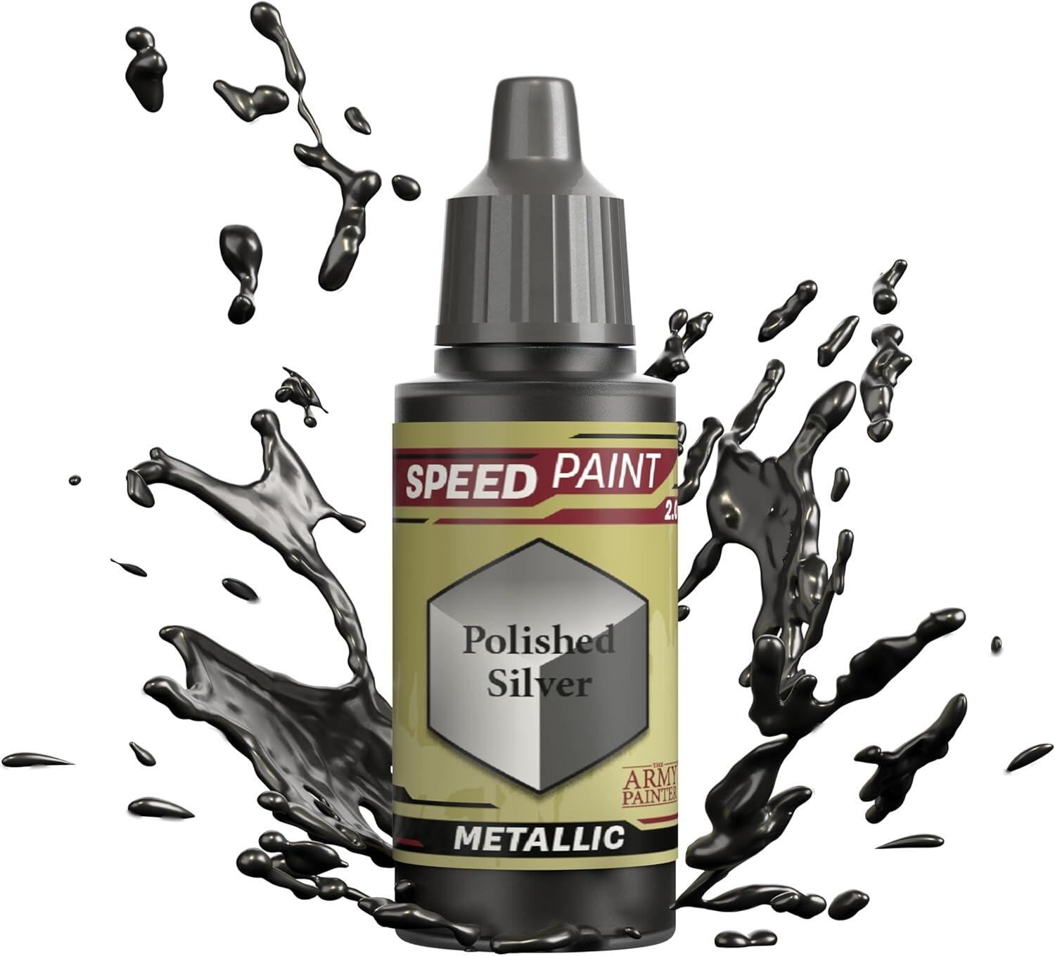 Speedpaint Polished Silver 2.0 - Gifts for Geeks Leicester
