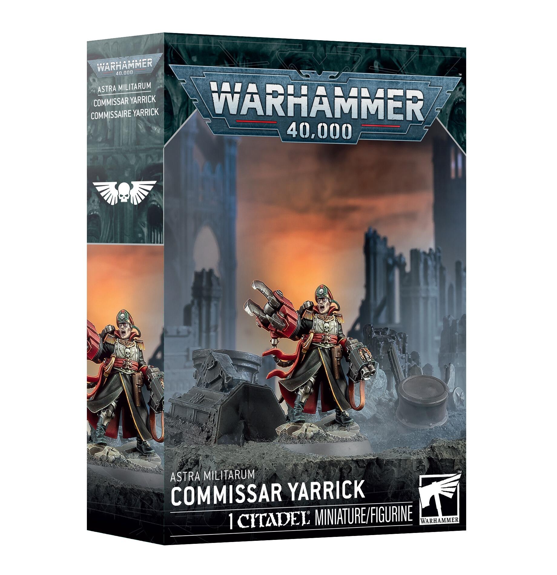 ASTRA MILITARUM: COMMISSAR YARRICK - Gifts for Geeks Leicester