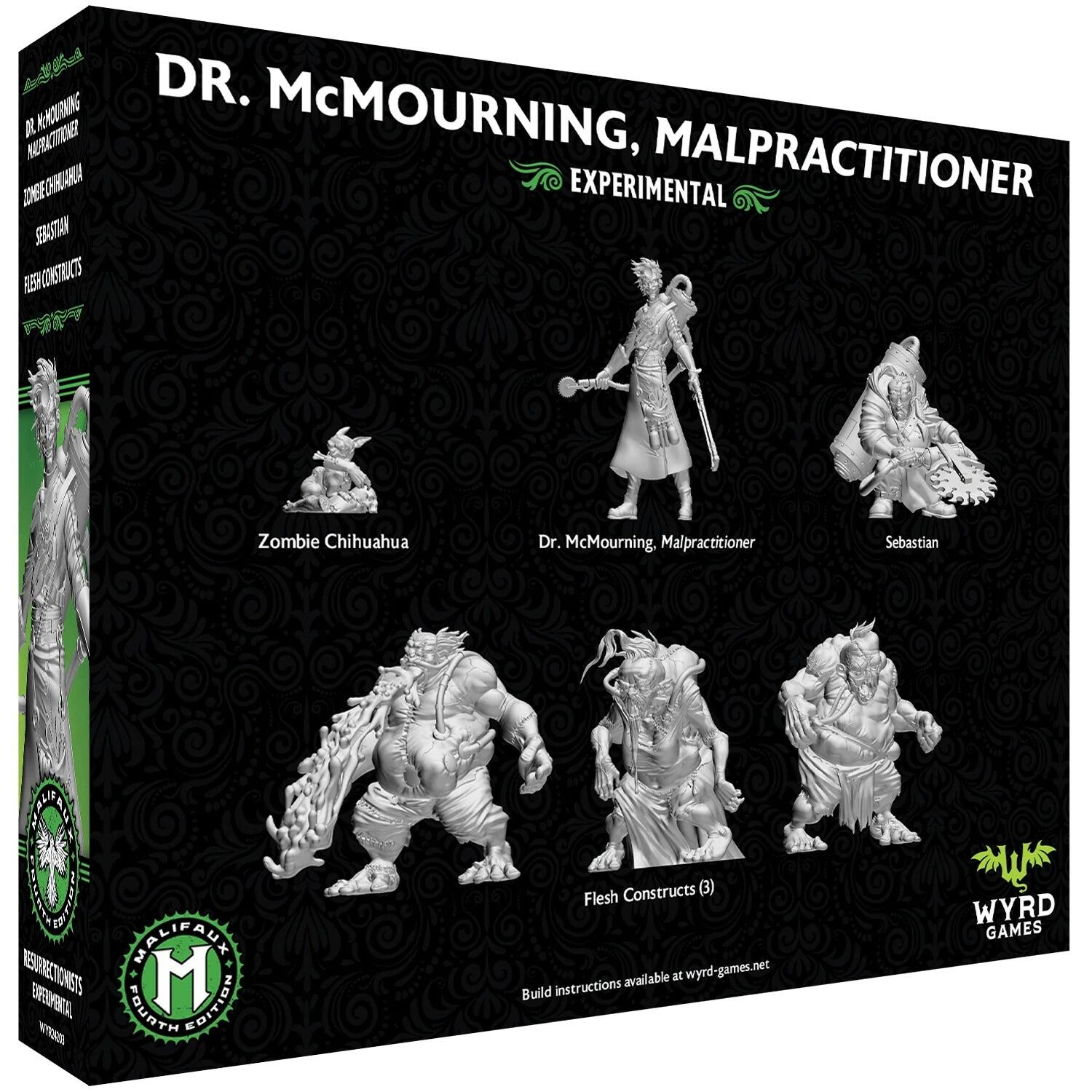 Dr. McMourning, Malpractitioner - Malifaux 4th Edition thumbnail