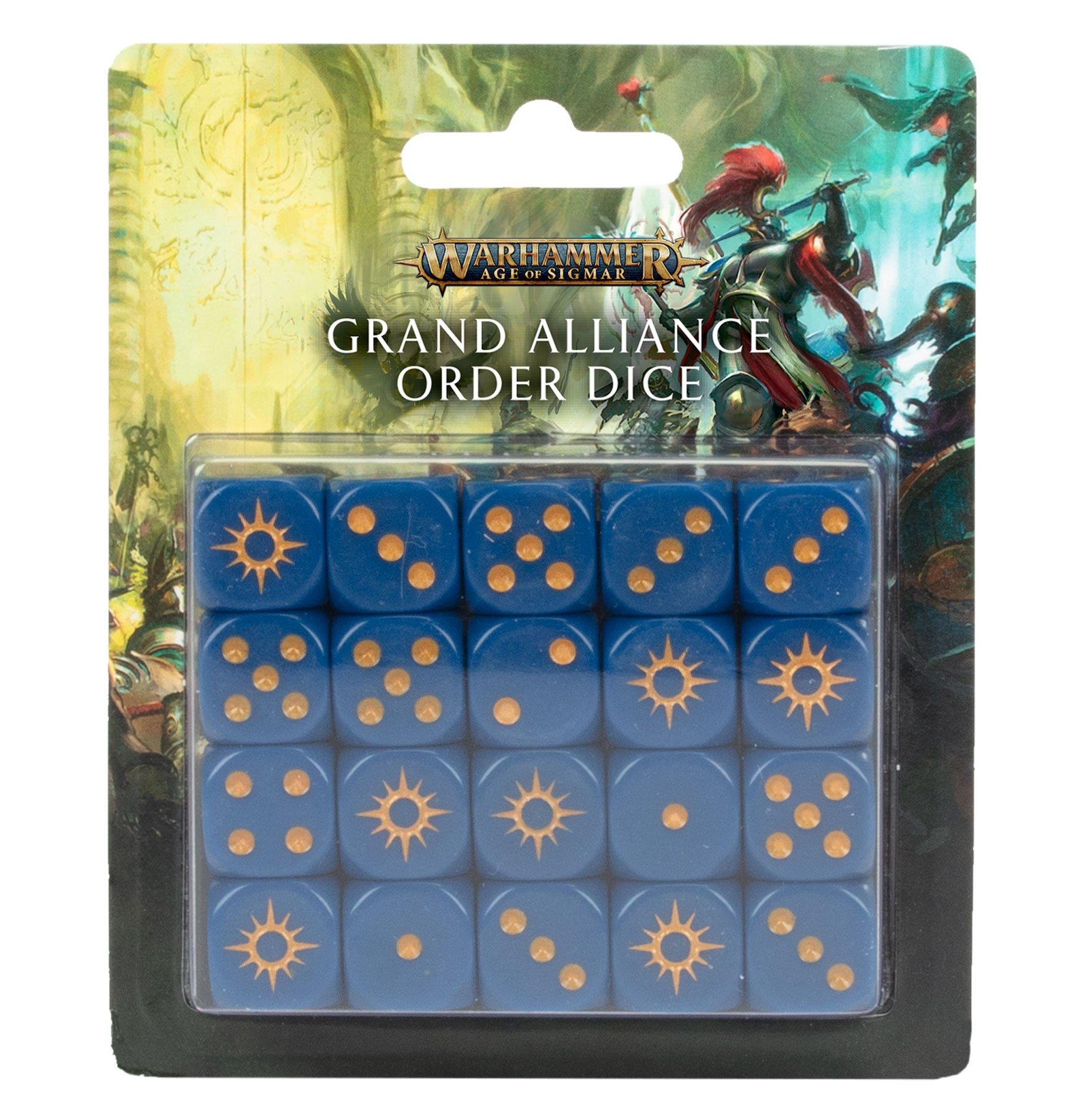 Age of Sigmar: Grand Alliance Order Dice Set thumbnail