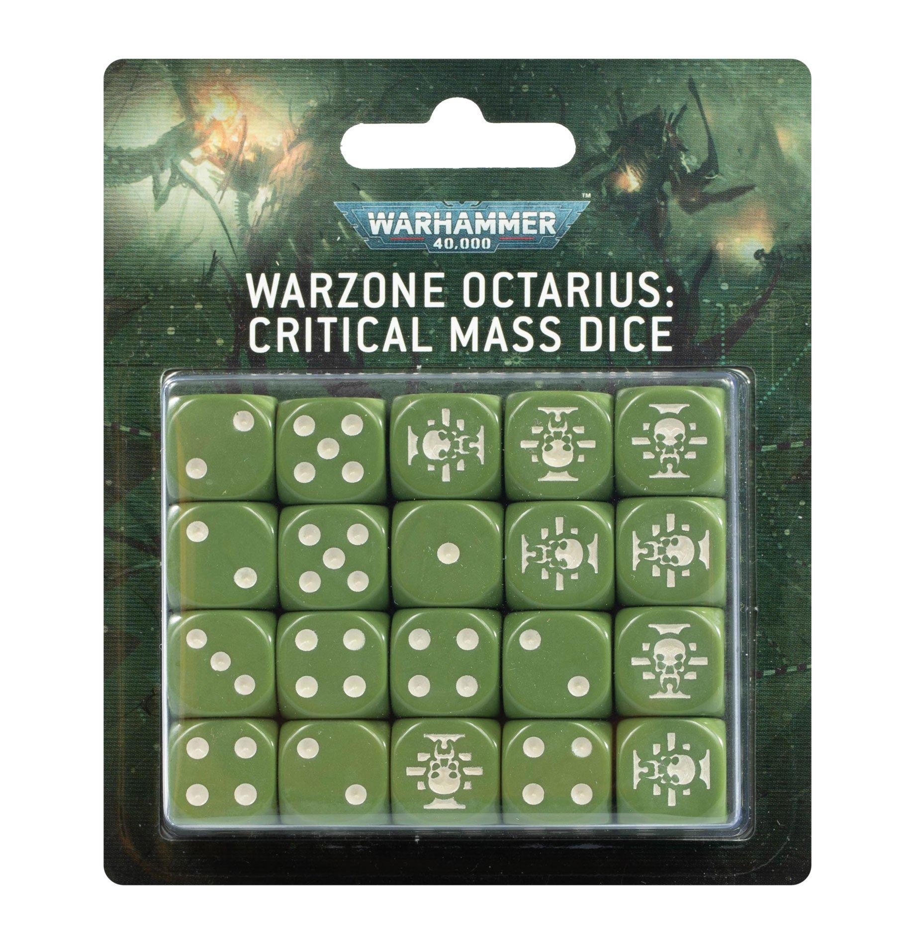 WARZONE OCTARIUS: CRITICAL MASS DICE - Gifts for Geeks Leicester