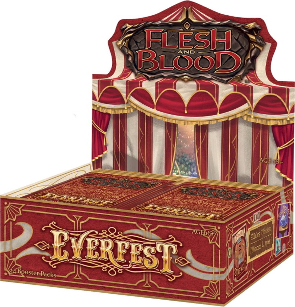 Flesh and Blood Everfest Booster Box (first edition) - Gifts for Geeks Leicester