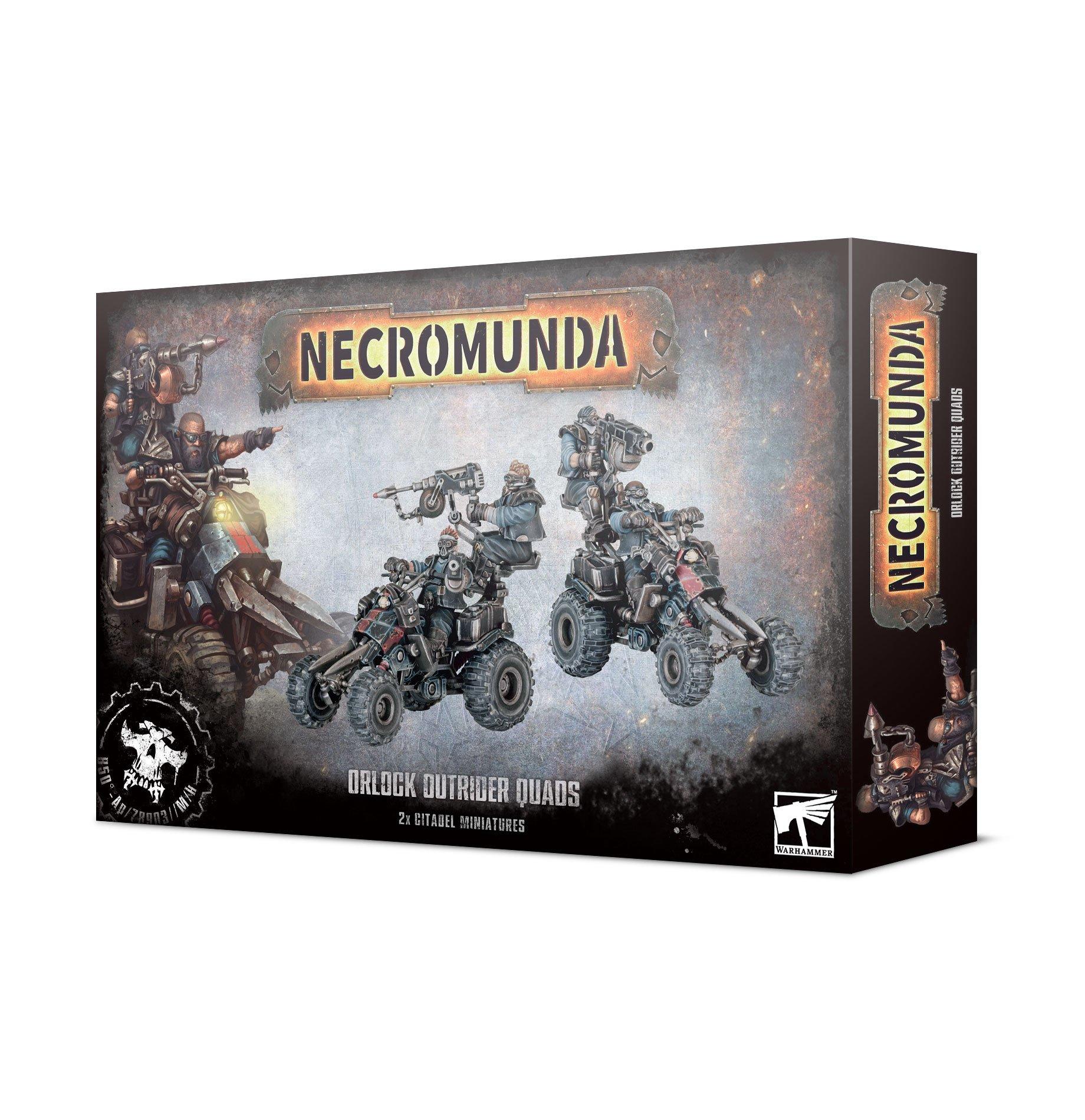 NECROMUNDA: ORLOCK OUTRIDER QUADS - Gifts for Geeks Leicester