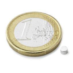 3mm x 2mm Rare Earth Disc Magnets For Models (100 pcs) thumbnail