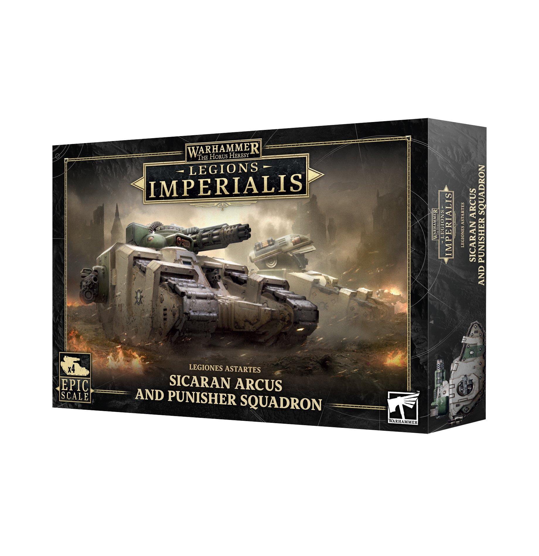 LEGIONS IMPERIALIS: SICARAN ARCUS PUNISHER SQUADRON - Gifts for Geeks Leicester