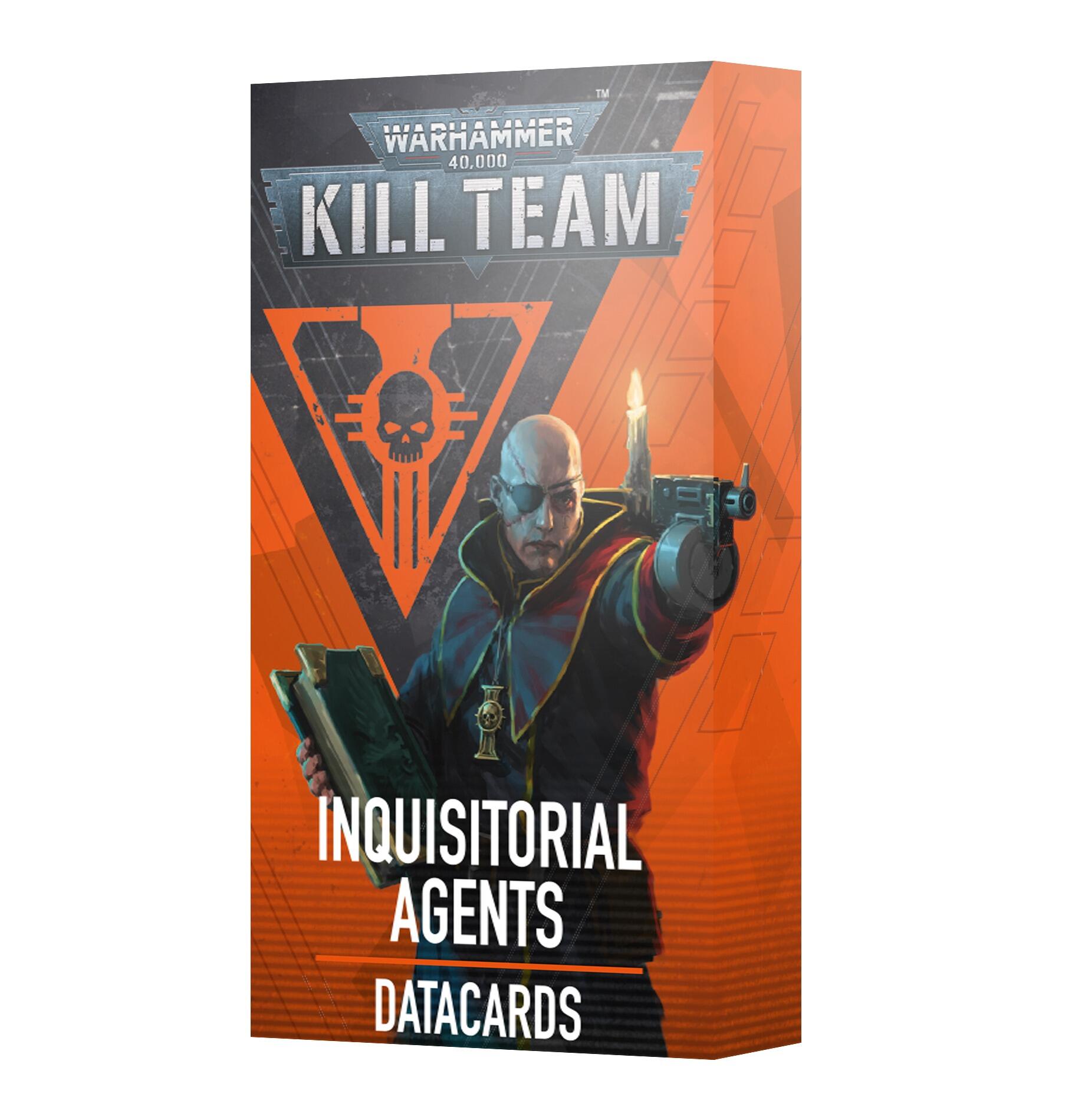 KILL TEAM DATACARDS: INQUISITORIAL AGENTS (ENG) 2024 - Gifts for Geeks Leicester