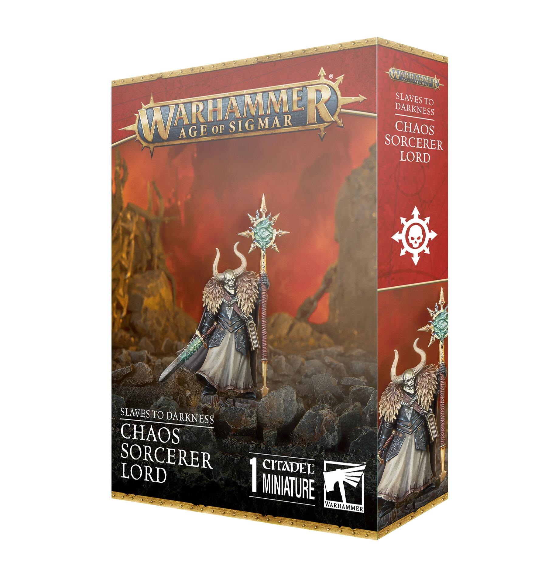 SLAVES TO DARKNESS: CHAOS SORCERER LORD - Gifts for Geeks Leicester