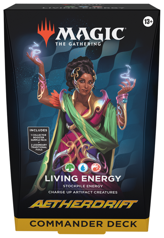 MTG AetherDrift Commander Deck: Living Energy - Gifts for Geeks Leicester