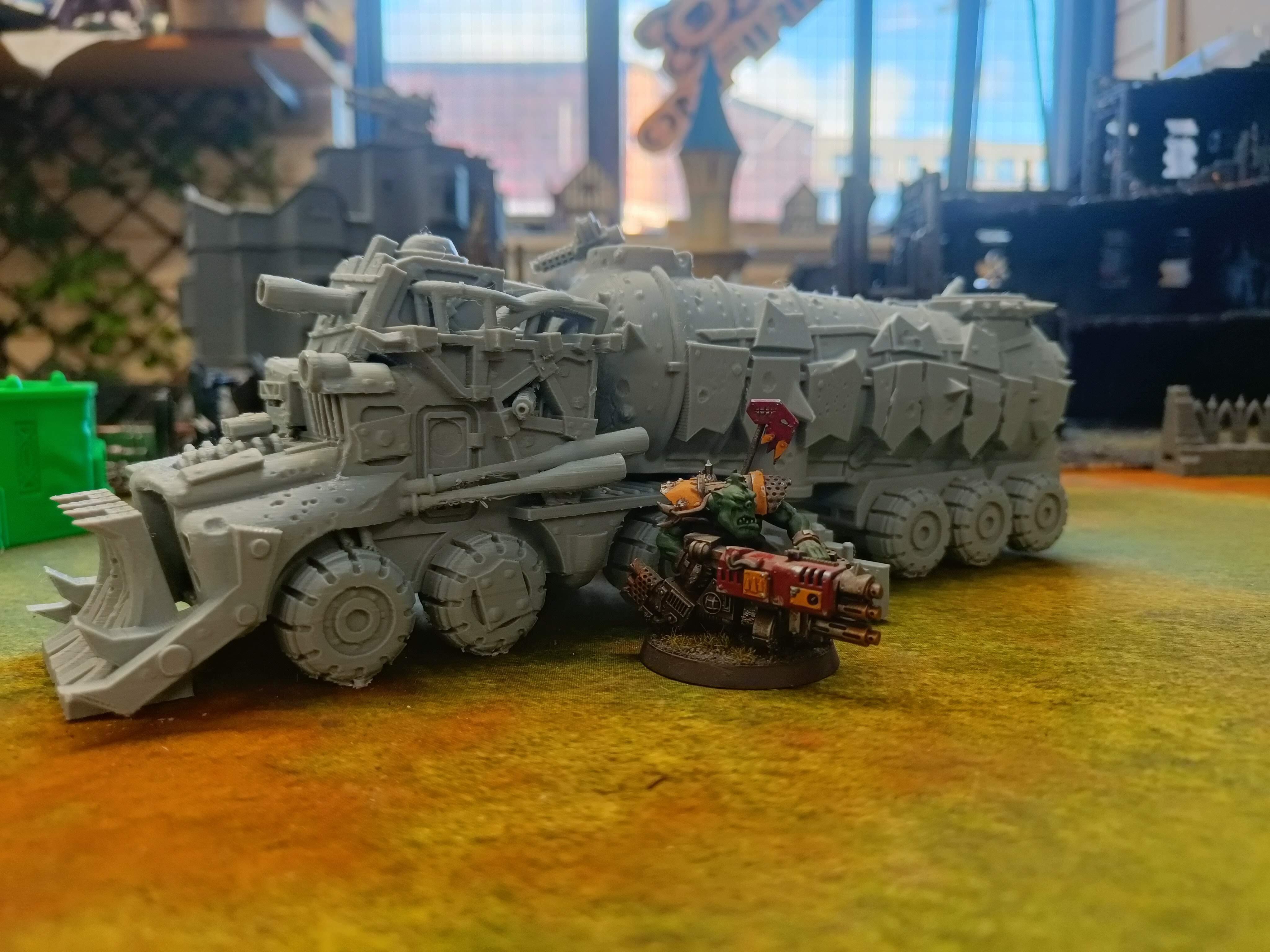 Orc or Dystopian Super Heavy Transport APC Truck - Gifts for Geeks Leicester