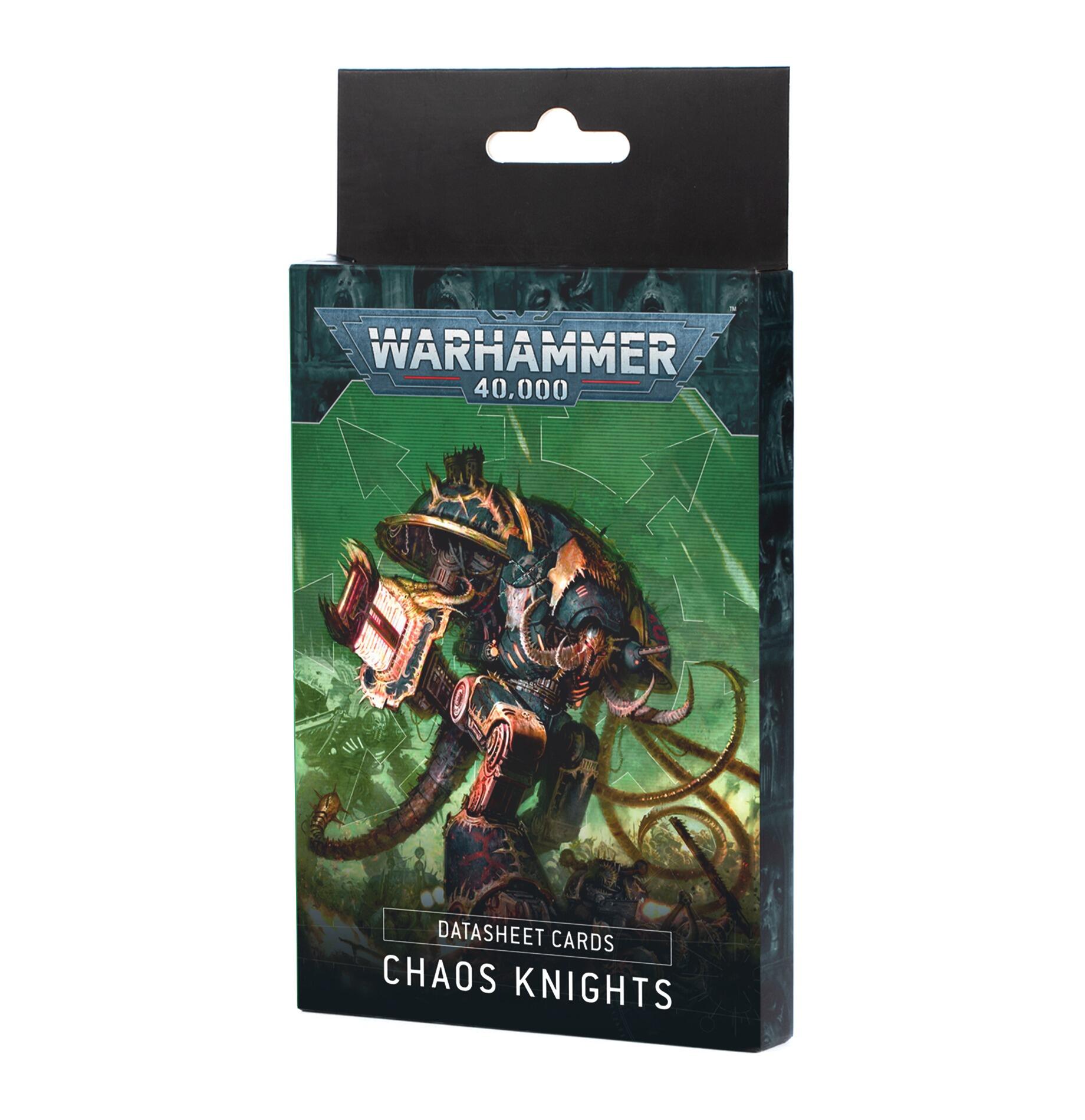 DATASHEET CARDS: CHAOS KNIGHTS (ENG) 2025 thumbnail
