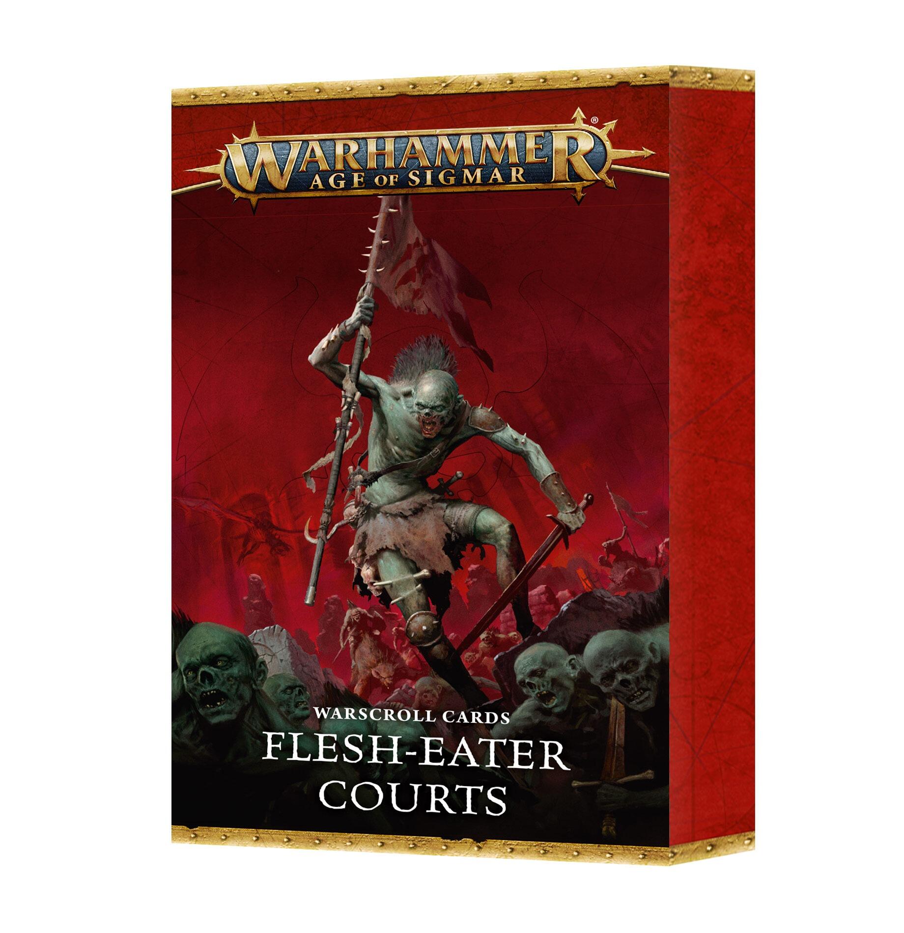 WARSCROLL CARDS: FLESH-EATER COURTS (ENG) 2025 - Gifts for Geeks Leicester