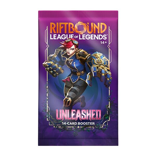 Riftbound: League of Legends Trading Card Game - Unleashed Booster - Gifts for Geeks Leicester