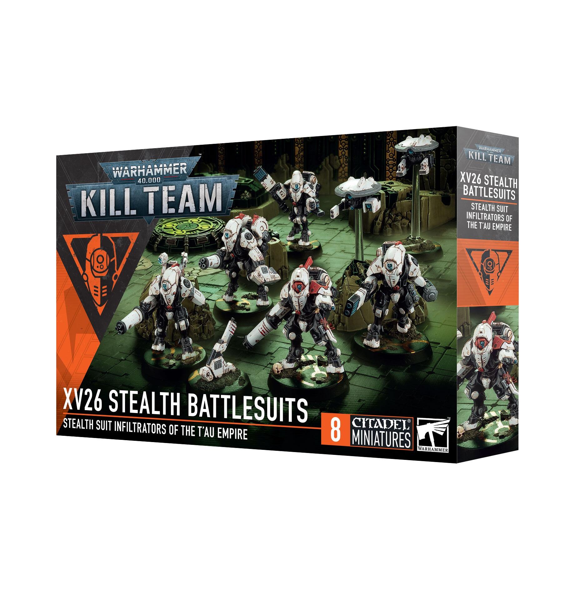 KILL TEAM: XV26 STEALTH BATTLESUITS - Gifts for Geeks Leicester