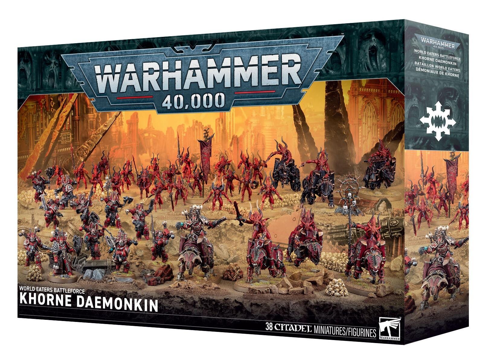 WORLD EATERS : KHORNE DAEMONKIN - Gifts for Geeks Leicester