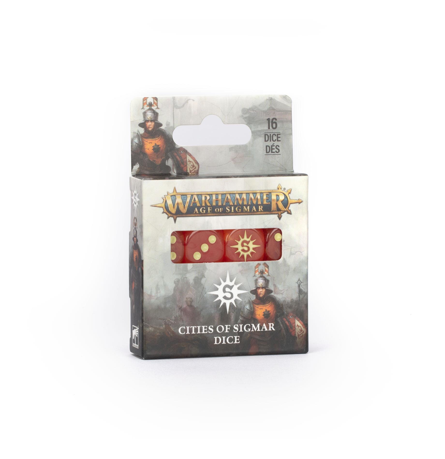 AGE OF SIGMAR: CITIES OF SIGMAR DICE - Gifts for Geeks Leicester