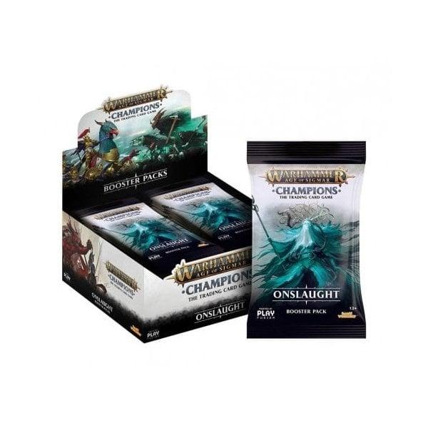Warhammer Champions TCG : Onslaught Set Booster Box (24 packs) thumbnail
