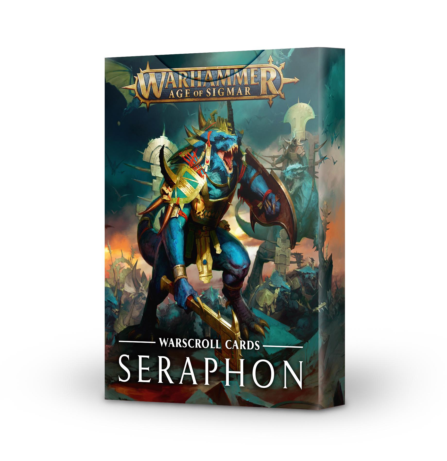 WARSCROLL CARDS: SERAPHON (ENGLISH) ( Previous Edition) thumbnail