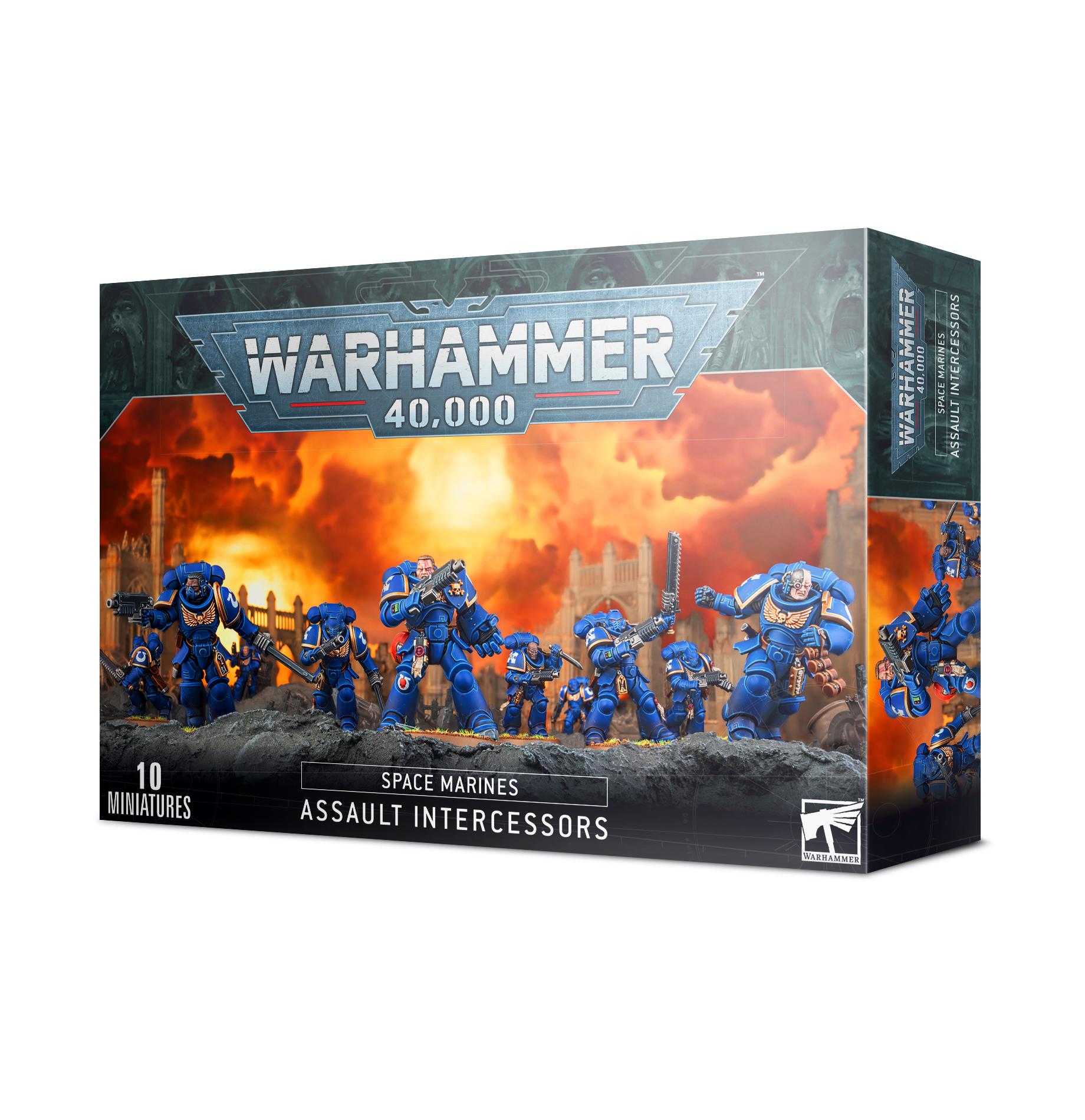 SPACE MARINES: ASSAULT INTERCESSORS - Gifts for Geeks Leicester