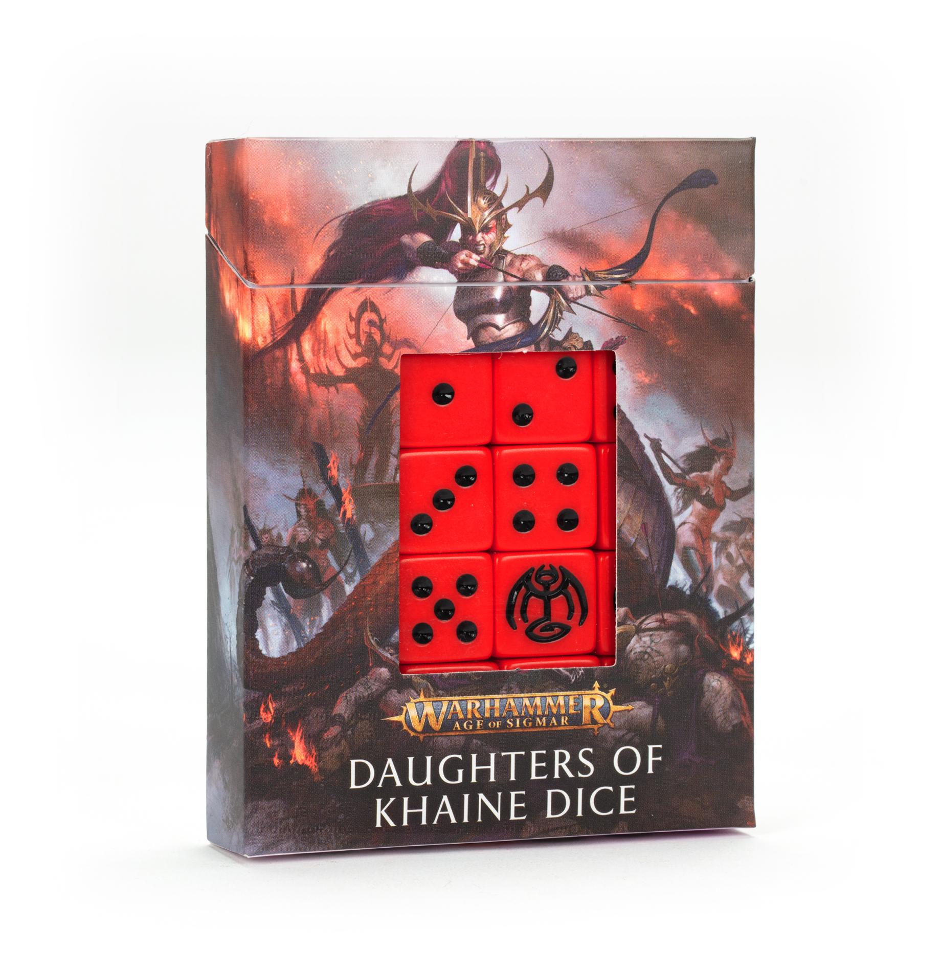 DAUGHTERS OF KHAINE DICE SET thumbnail
