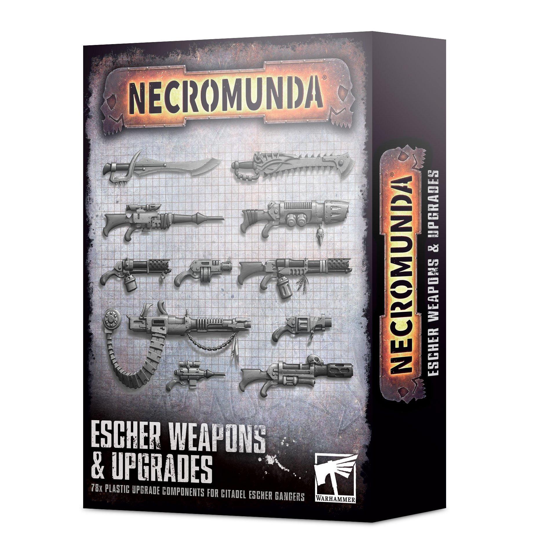 NECROMUNDA: ESCHER WEAPONS & UPGRADES - Gifts for Geeks Leicester