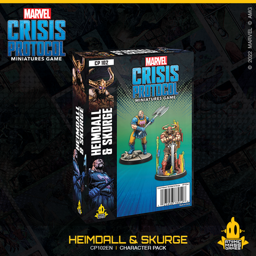 Marvel Crisis Protocol: Heimdall & Skurge - Gifts for Geeks Leicester