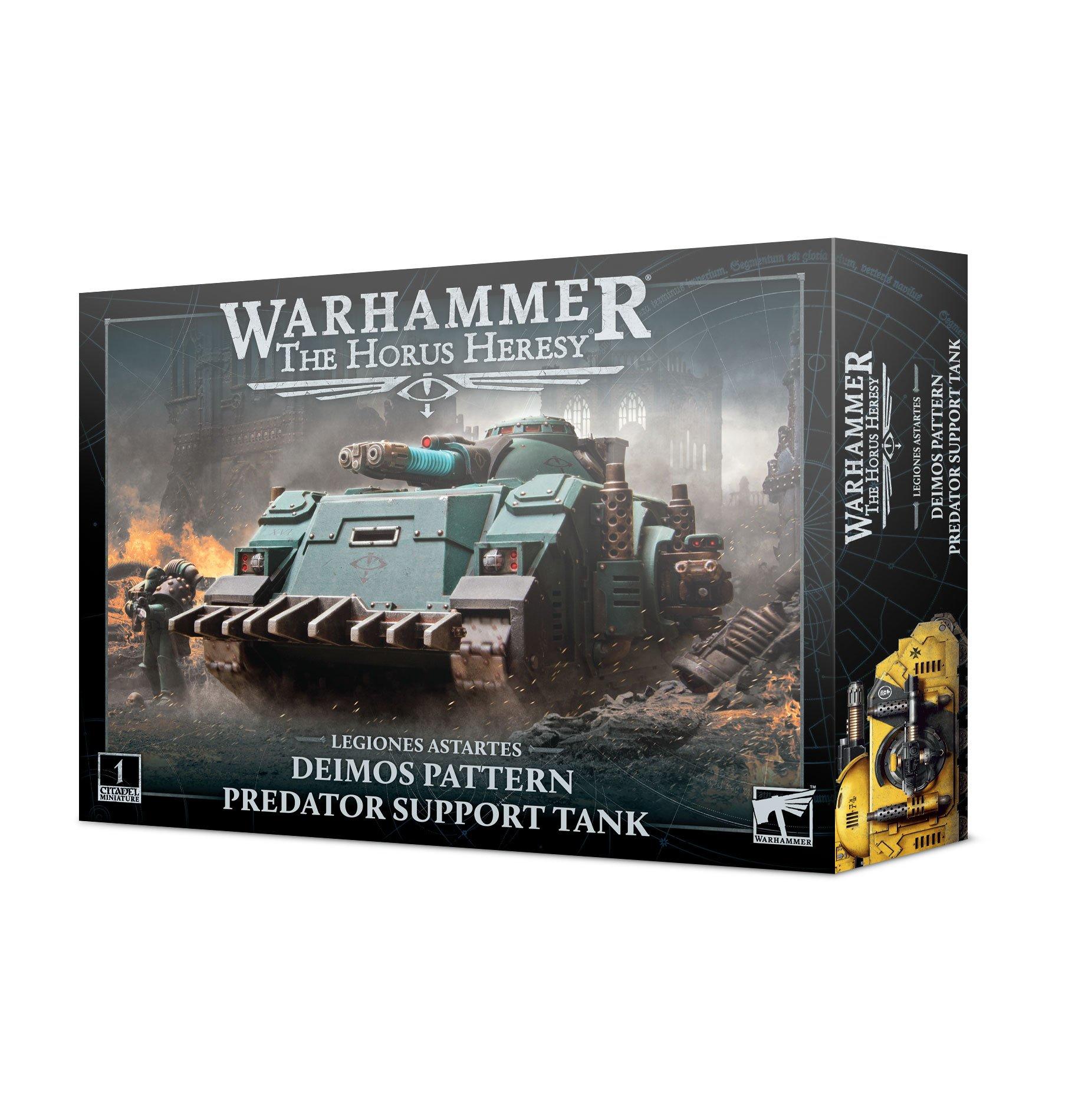 Legiones Astartes: Predator Support Tank - Gifts for Geeks Leicester