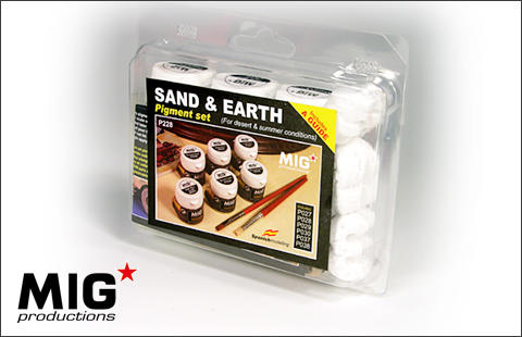 Mig Pigments - Sand and Earth Pigment Set thumbnail