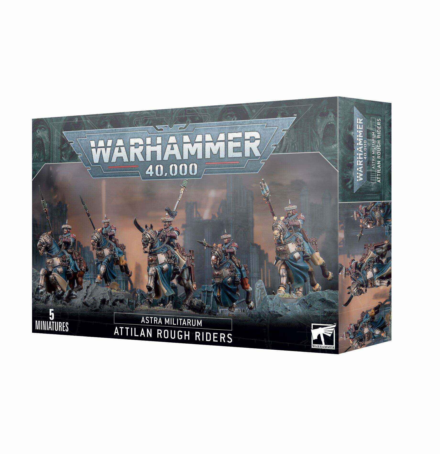 Warhammer 40k Astra Militarum Attilan Rough Riders thumbnail