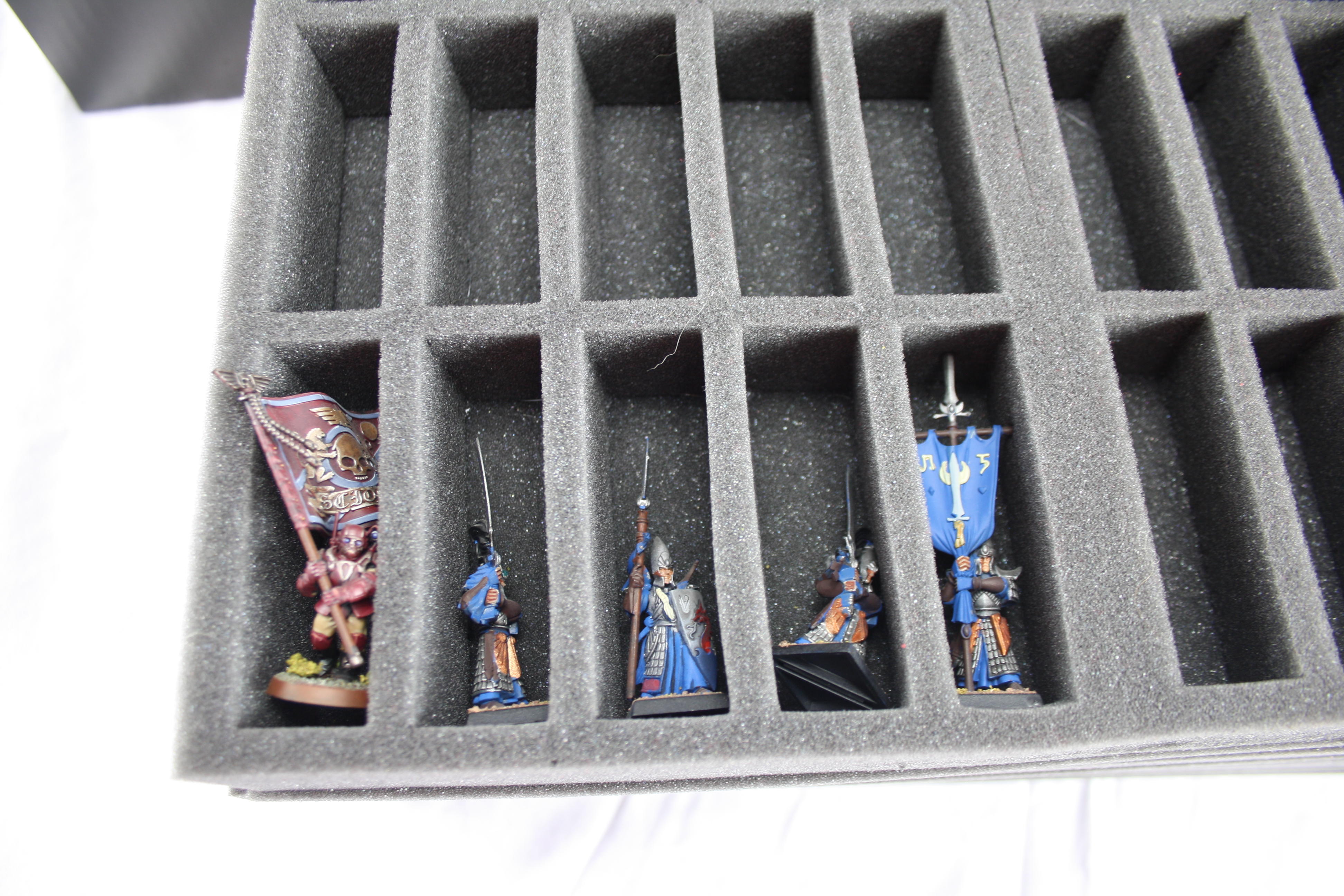 The Kingmaker Figure Case - Tall Infantry Loadout - Gifts for Geeks Leicester