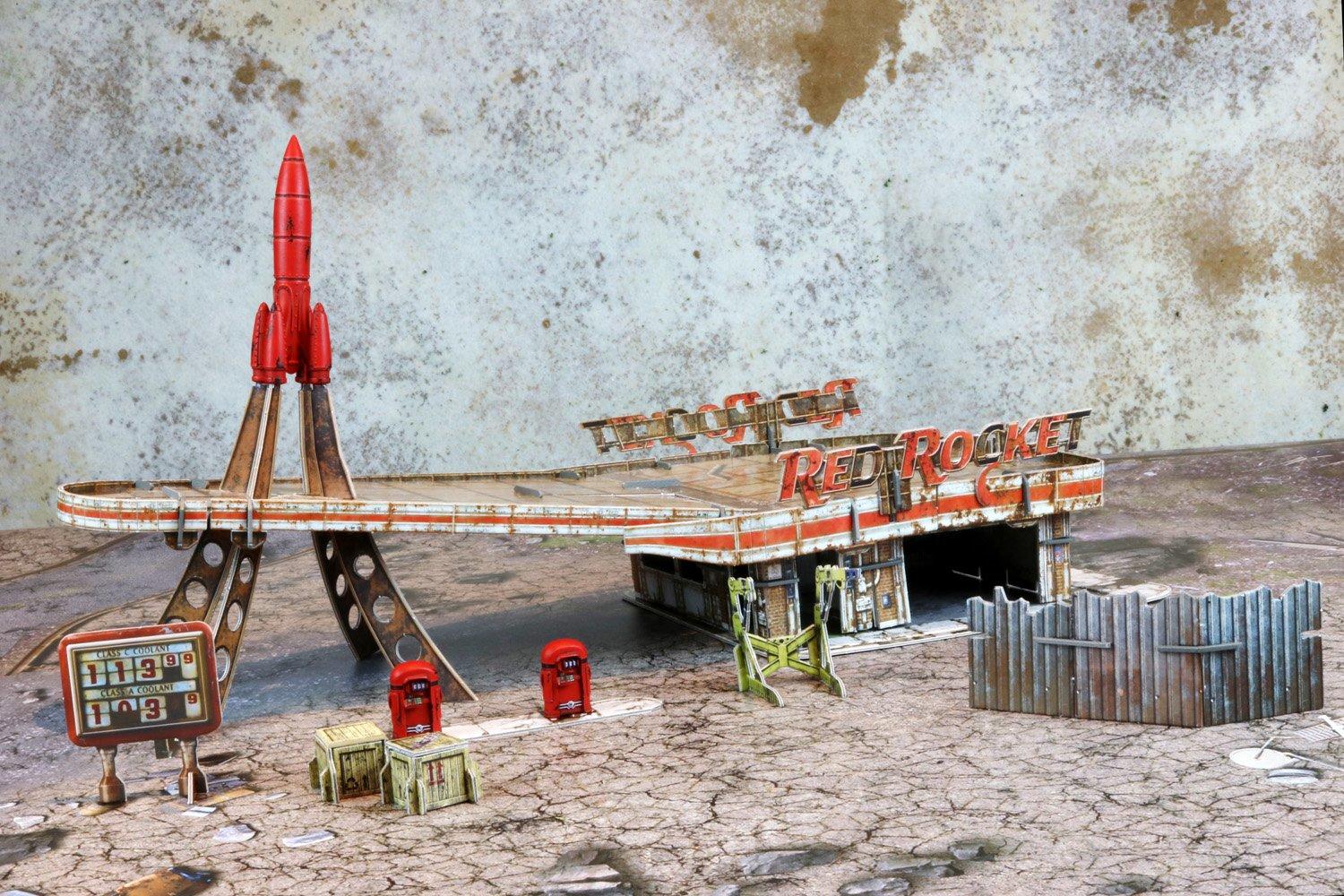 Fallout: Wasteland Warfare - Red Rocket Scenic Set thumbnail