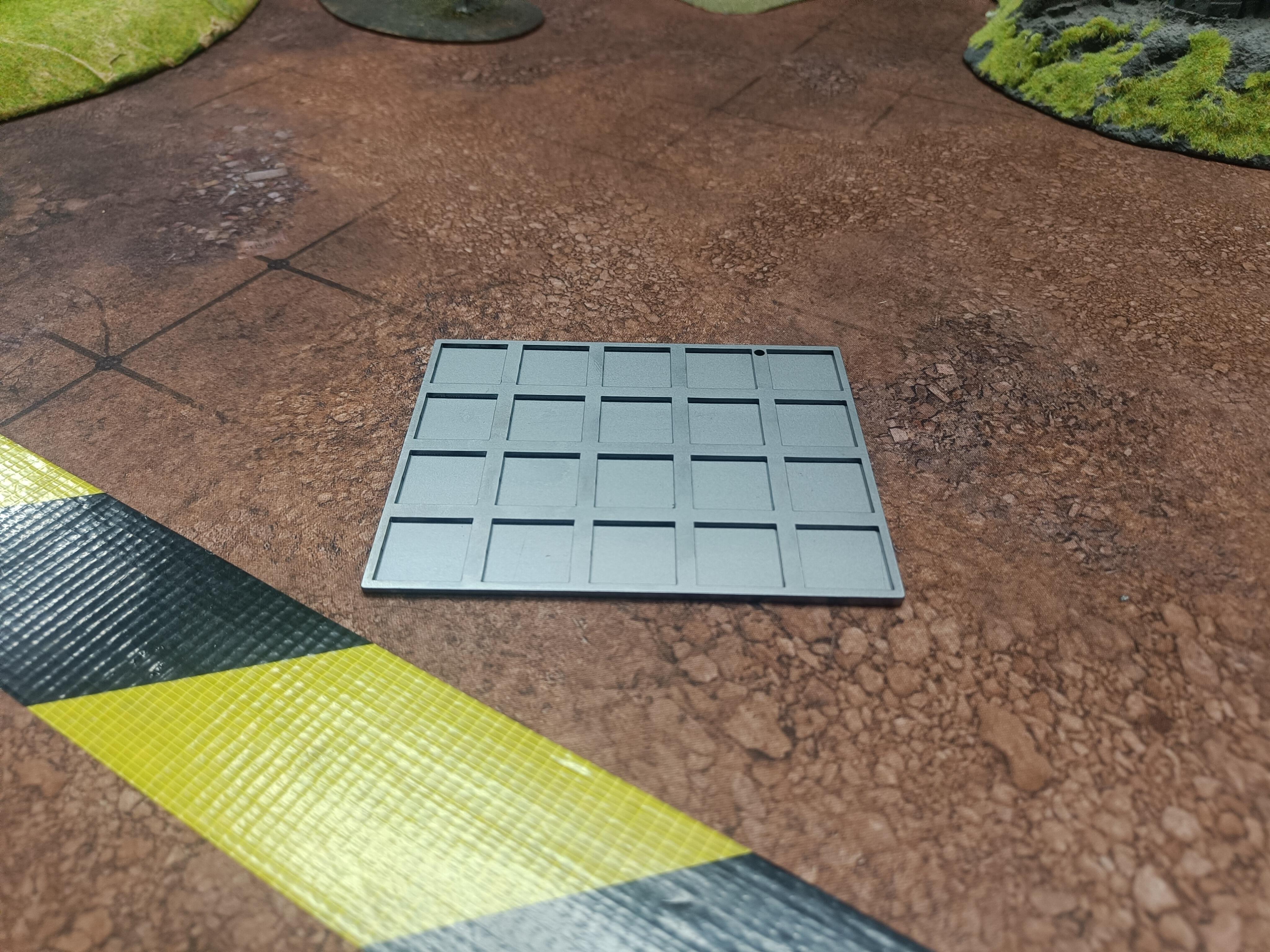 Magnetic Regiment Movement Trays for 20mm Square Based Troops - Gifts for Geeks Leicester