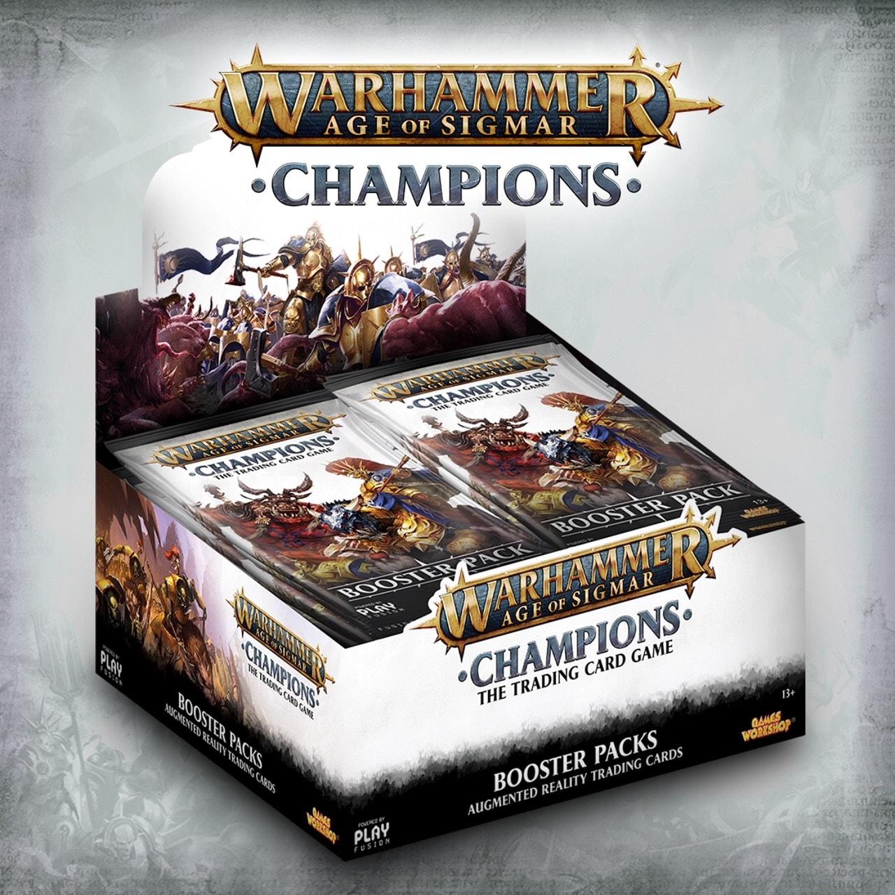 Warhammer Age of Sigmar: Champions Booster Box - Gifts for Geeks Leicester
