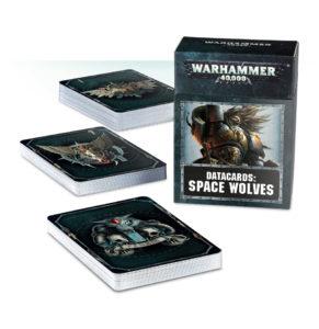 DATACARDS: SPACE WOLVES (ENGLISH) (8th edition) - Gifts for Geeks Leicester