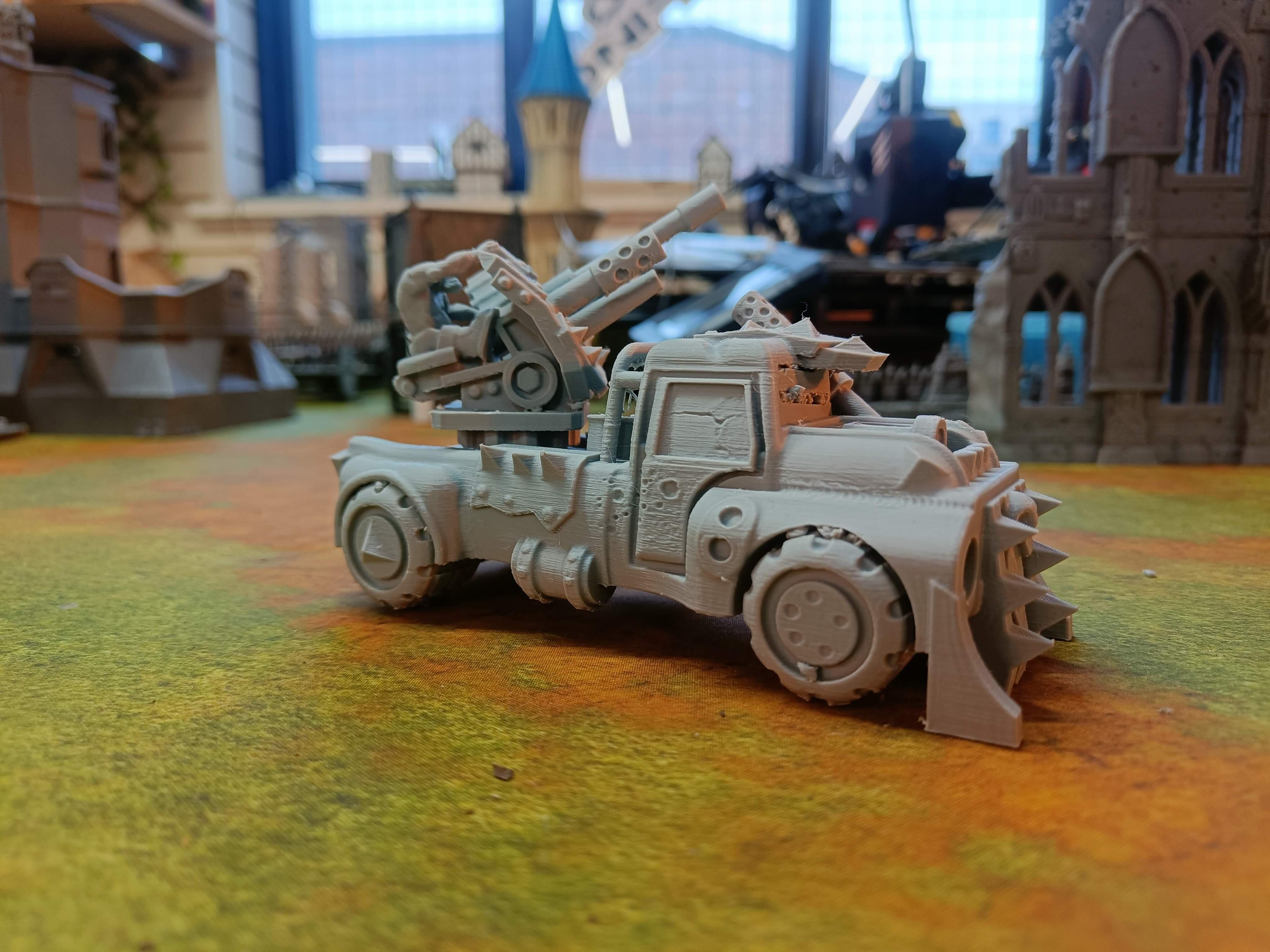 Orc or Dystopian Flakk AA or Truck / Pickup - Gifts for Geeks Leicester