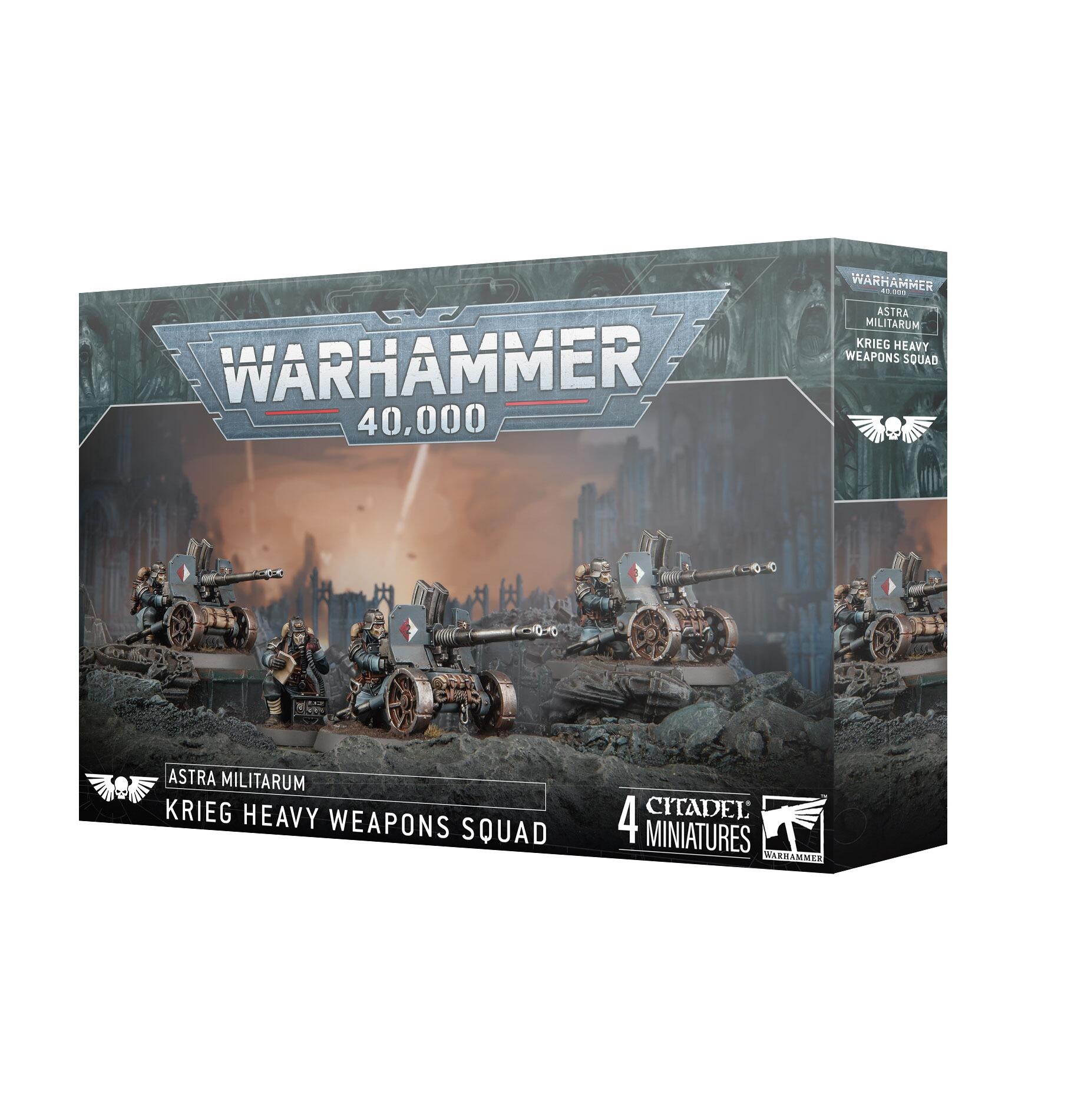 ASTRA MILITARUM: KRIEG HEAVY WEAPONS SQUAD 2025 - Gifts for Geeks Leicester