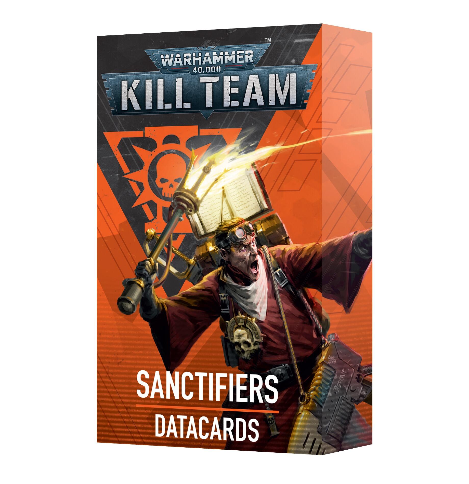 KILL TEAM: SANCTIFIERS DATACARDS (ENG) - Gifts for Geeks Leicester