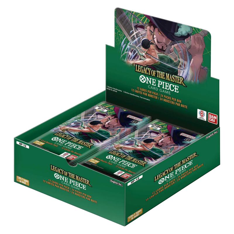 One Piece Card Game - Legacy of the Master Booster Display OP12 (24 Packs) thumbnail