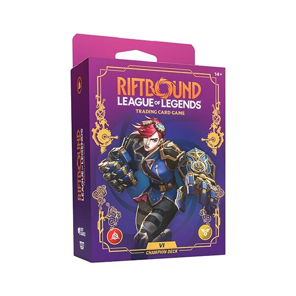 Riftbound: League of Legends TCG - Set 3: Unleashed Champion Deck - Vi - Gifts for Geeks Leicester